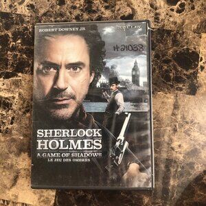 Sherlock Holmes: a Game of Shadows (DVD, 2012) Robert Downey Jr. Jude Law